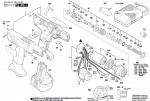 Bosch 0 602 490 437 EXACT 4 Cordless Screw Driver Spare Parts